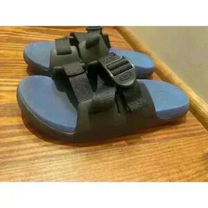 Chaco's Chillos Slide Sport Sandals Navy Blue Boys size 2